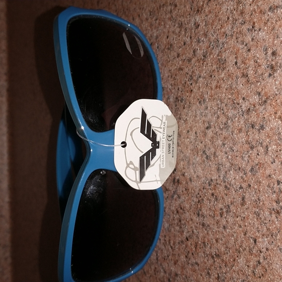 Urban Street Eyewear blue frames with tinted lens UV400 - Picture 2 of 16